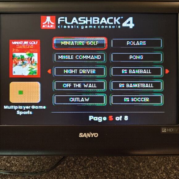 ATARI Flashback 4 Game Console One Wireless Controller No Power Cord. Tested. - Picture 12 of 15